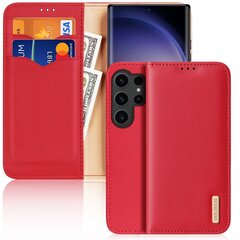 Kotelo Dux Ducis Hivo Samsung S928 S24 Ultra punainen hinta ja tiedot | Puhelimen kuoret ja kotelot | hobbyhall.fi