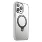 Kotelo Joyroom JR-BP004 Magnetic Protective Phone Kotelo With Holder Apple iPhone 15 Pro harmaa hinta ja tiedot | Puhelimen kuoret ja kotelot | hobbyhall.fi