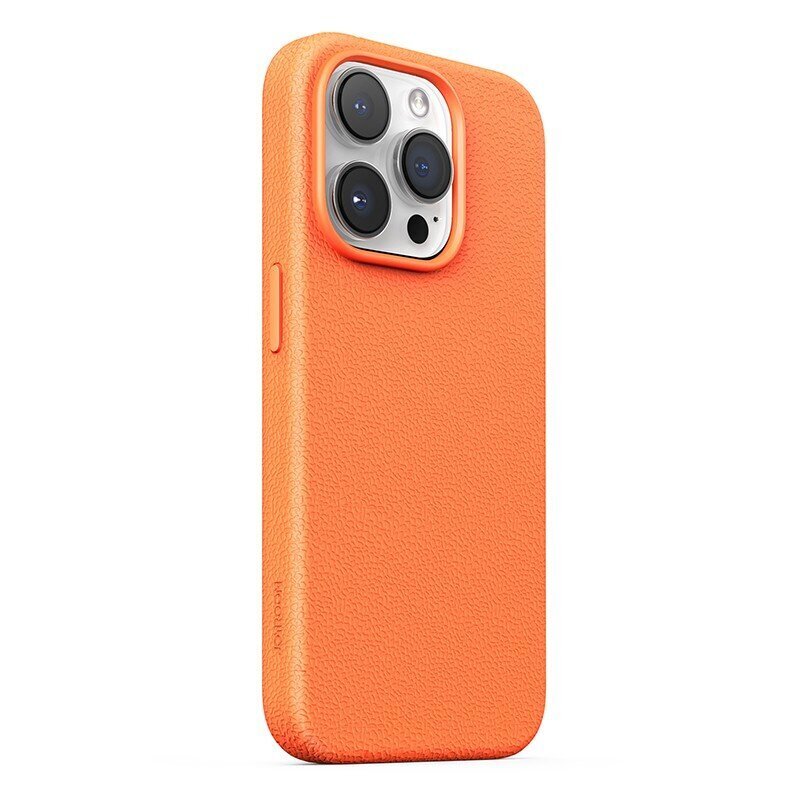 Kotelo Joyroom JR-BP006 Protective Phone Kotelo Apple iPhone 15 Pro Max oranssi hinta ja tiedot | Puhelimen kuoret ja kotelot | hobbyhall.fi
