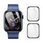 Suojalasi Dux Ducis Pmma (2Pack) Apple Watch 44mm musta hinta ja tiedot | Älykellojen ja aktiivisuusrannekkeiden lisätarvikkeet | hobbyhall.fi