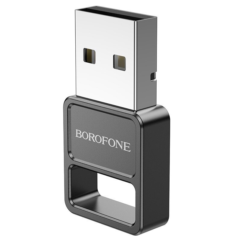 Bluetooth adapter Borofone DH8 Bluetooth 5.1 black hinta ja tiedot | Adapterit | hobbyhall.fi