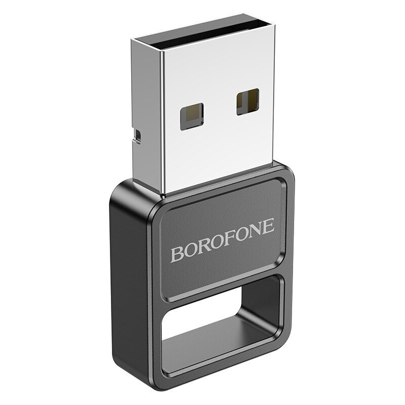Bluetooth adapter Borofone DH8 Bluetooth 5.1 black hinta ja tiedot | Adapterit | hobbyhall.fi