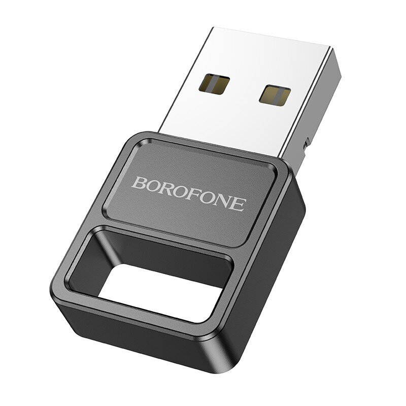 Bluetooth adapter Borofone DH8 Bluetooth 5.1 black hinta ja tiedot | Adapterit | hobbyhall.fi