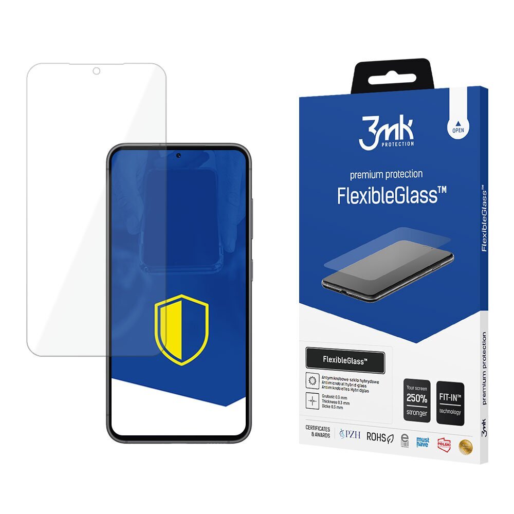 LCD Screen protector 3mk Flexible Glass Samsung S926 S24 Plus hinta ja tiedot | Näytönsuojakalvot ja -lasit | hobbyhall.fi