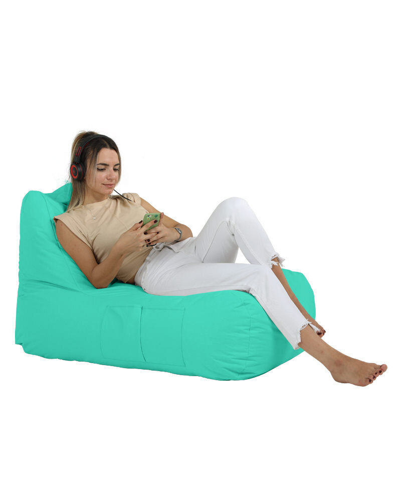 Säkkituoli Trendy Comfort Bed Pouf, sininen hinta ja tiedot | Säkkituolit, rahit ja penkit | hobbyhall.fi