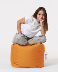 Säkkituoli Square Pouf, oranssi hinta ja tiedot | Säkkituolit, rahit ja penkit | hobbyhall.fi