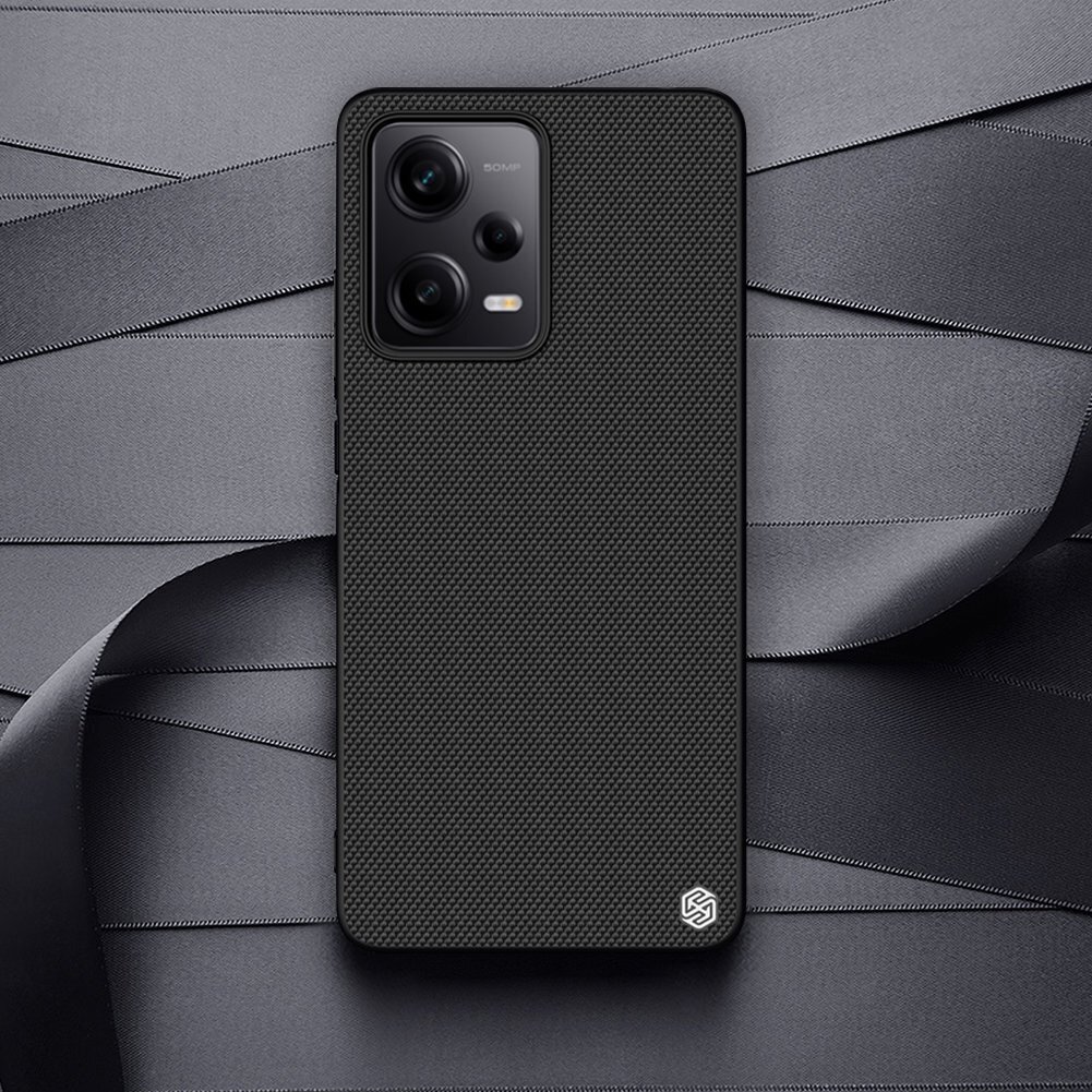 Case Nillkin Textured Case Xiaomi Redmi Note 12 Pro 5G/Poco X5 Pro 5G black hinta ja tiedot | Puhelimen kuoret ja kotelot | hobbyhall.fi