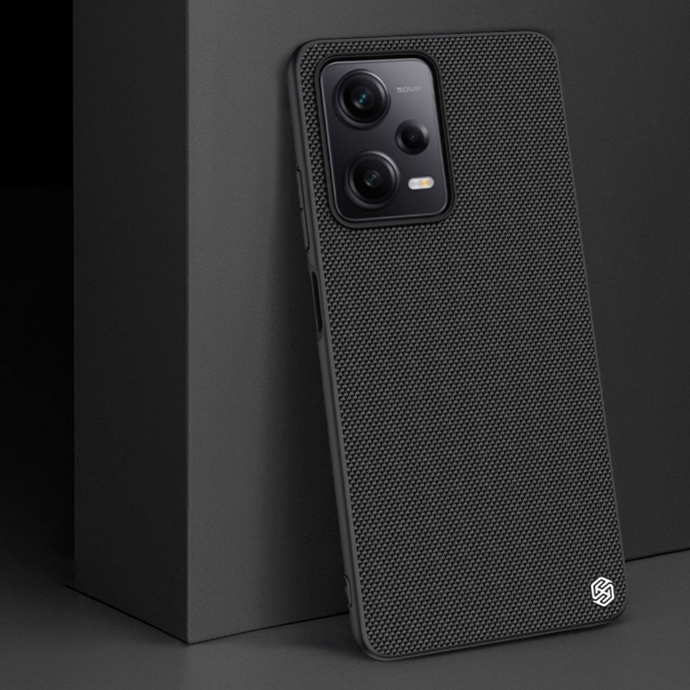 Case Nillkin Textured Case Xiaomi Redmi Note 12 Pro 5G/Poco X5 Pro 5G black hinta ja tiedot | Puhelimen kuoret ja kotelot | hobbyhall.fi