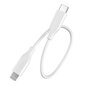 Kaapeli USB Choetech IP0040 MFi USB-C to Lightning PD30W 1.2m valkoinen hinta ja tiedot | Puhelinkaapelit | hobbyhall.fi
