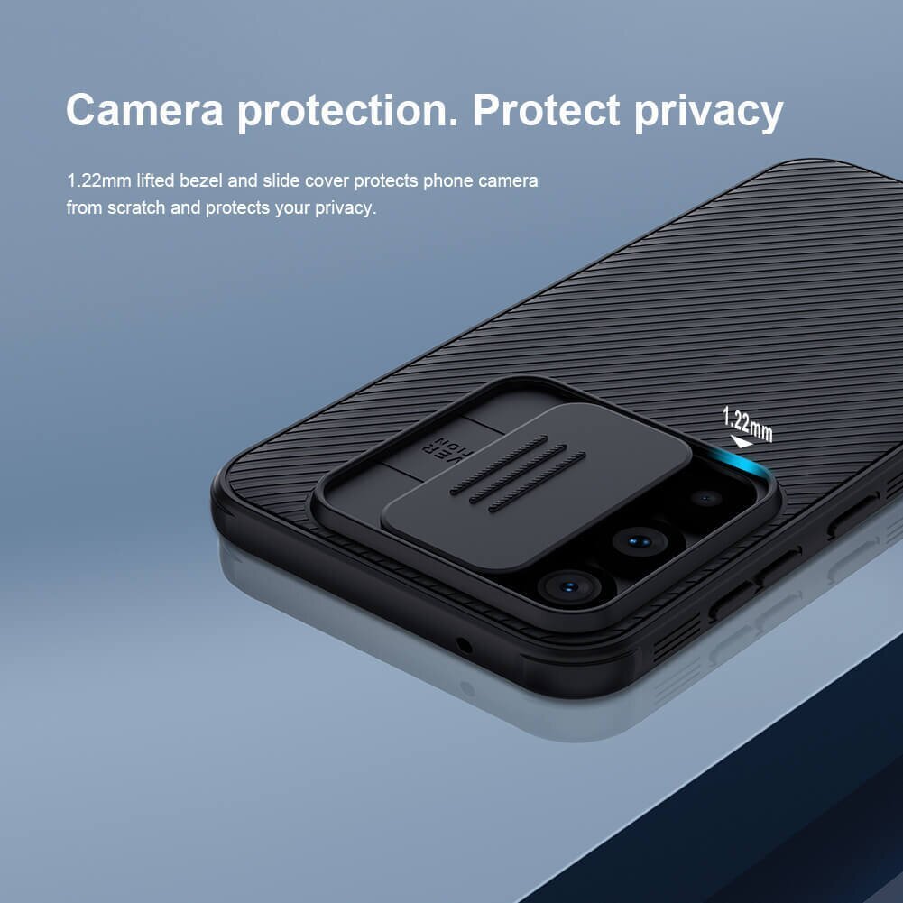 Case Nillkin CamShield Pro Samsung S711 S23 FE black hinta ja tiedot | Puhelimen kuoret ja kotelot | hobbyhall.fi