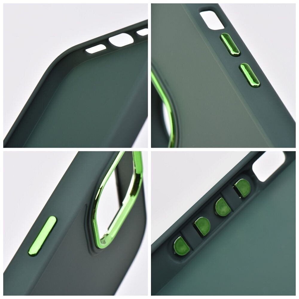 Case FRAME Samsung S928 S24 Ultra green hinta ja tiedot | Puhelimen kuoret ja kotelot | hobbyhall.fi