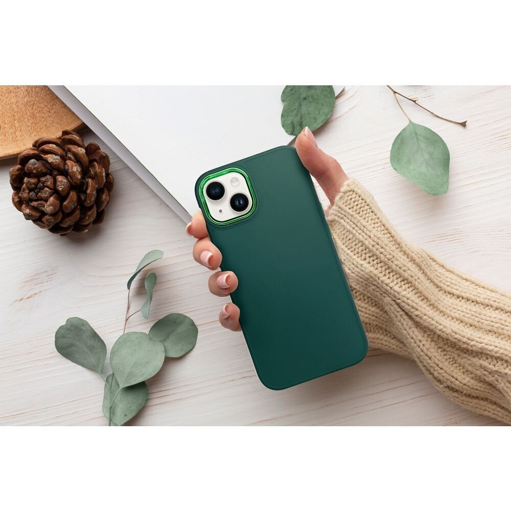 Case FRAME Samsung A356 A35 5G green hinta ja tiedot | Puhelimen kuoret ja kotelot | hobbyhall.fi