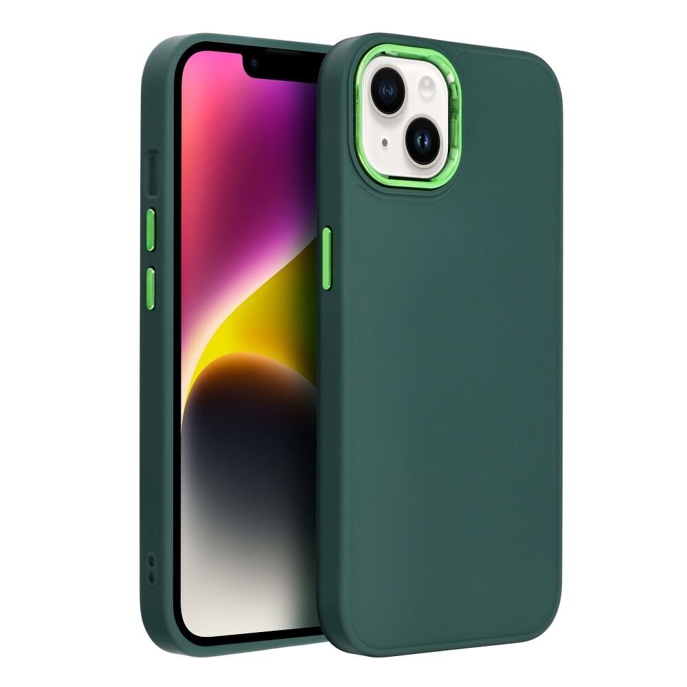 Case FRAME Samsung A356 A35 5G green hinta ja tiedot | Puhelimen kuoret ja kotelot | hobbyhall.fi