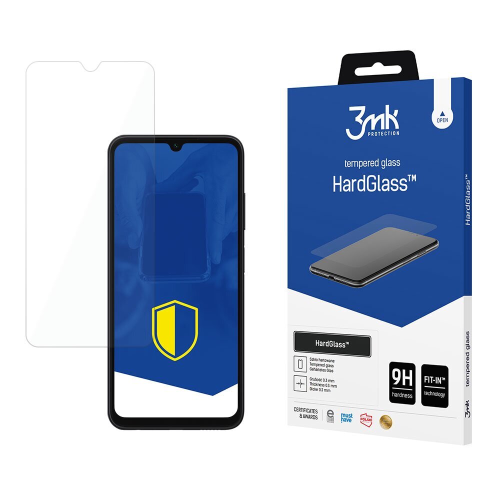 Suojalasi 3mk Hard Glass Samsung A057 A05s hinta ja tiedot | Näytönsuojakalvot ja -lasit | hobbyhall.fi