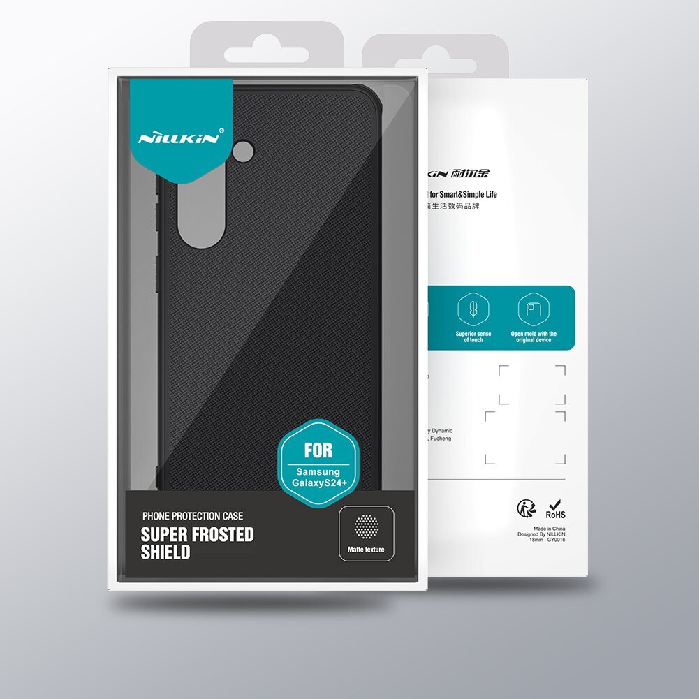 Case Nillkin Super Frosted Shield Pro Samsung S926 S24 Plus blue hinta ja tiedot | Puhelimen kuoret ja kotelot | hobbyhall.fi