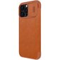 Case Nillkin Qin Pro Leather Samsung S711 S23 FE brown hinta ja tiedot | Puhelimen kuoret ja kotelot | hobbyhall.fi