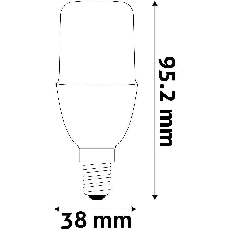 LED-lamppu Avide 7W T37 E14 6400K hinta ja tiedot | Lamput | hobbyhall.fi