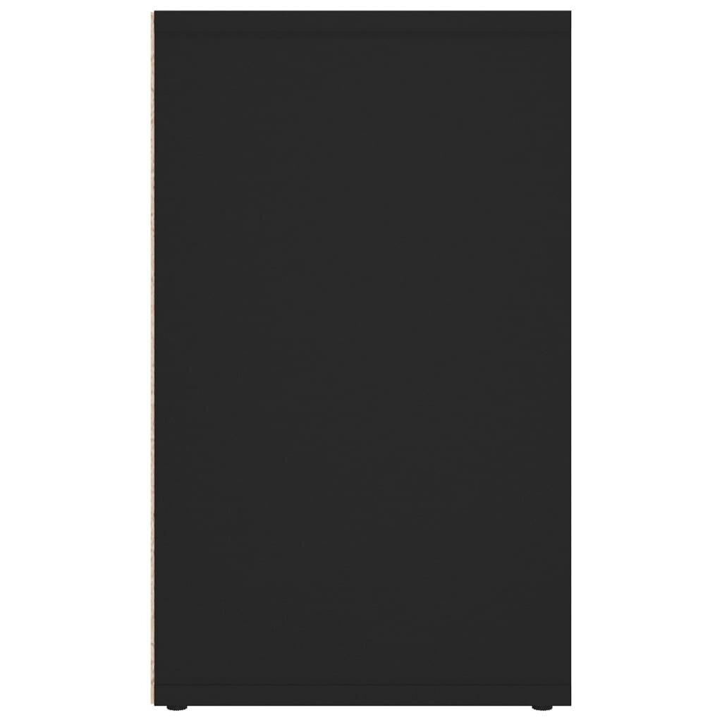 vidaXL Kenkäkaapit 2 kpl musta 52,5x30x50 cm hinta ja tiedot | Kenkäkaapit ja -hyllyt | hobbyhall.fi