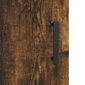 vidaXL Kaappi savutammi 34,5x34x180 cm tekninen puu hinta ja tiedot | Olohuoneen kaapit ja lipastot | hobbyhall.fi
