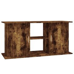 vidaXL Akvaarioteline savutammi 121x41x58 cm tekninen puu hinta ja tiedot | Akvaariotarvikkeet | hobbyhall.fi