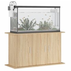 vidaXL Akvaarioteline Sonoma-tammi 101x41x58 cm tekninen puu hinta ja tiedot | Akvaariotarvikkeet | hobbyhall.fi