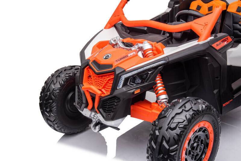 lasten nelipyörä, oranssi hinta ja tiedot | Lasten sähköautot | hobbyhall.fi