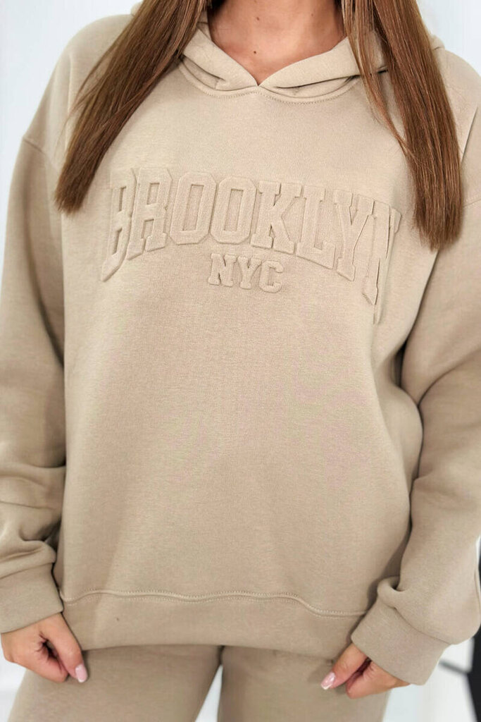 Naisten beige setti Brooklyn 961755-53774-Universaali hinta ja tiedot | Naisten urheiluvaatteet | hobbyhall.fi