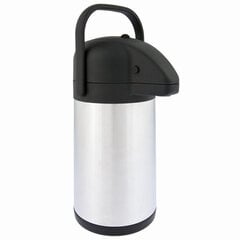 Maku 3 litran hopeinen termoskannu, jossa on nokka hinta ja tiedot | Termoskannut ja termosmukit | hobbyhall.fi