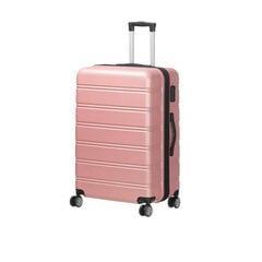 Matkalaukku Acces vaaleanpunainen 48x25x71cm 4-pyöräinen matkalaukku hinta ja tiedot | Matkalaukut ja -kassit | hobbyhall.fi