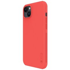 Case Nillkin Super Frosted Shield Pro Apple iPhone 15 Plus red hinta ja tiedot | Puhelimen kuoret ja kotelot | hobbyhall.fi