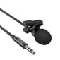 Langallinen Mikrofoni Hoco L14 3.5 mm musta hinta ja tiedot | Mikrofonit | hobbyhall.fi