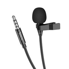 Langallinen Mikrofoni Hoco L14 3.5 mm musta hinta ja tiedot | Hoco Tietokoneet ja pelaaminen | hobbyhall.fi