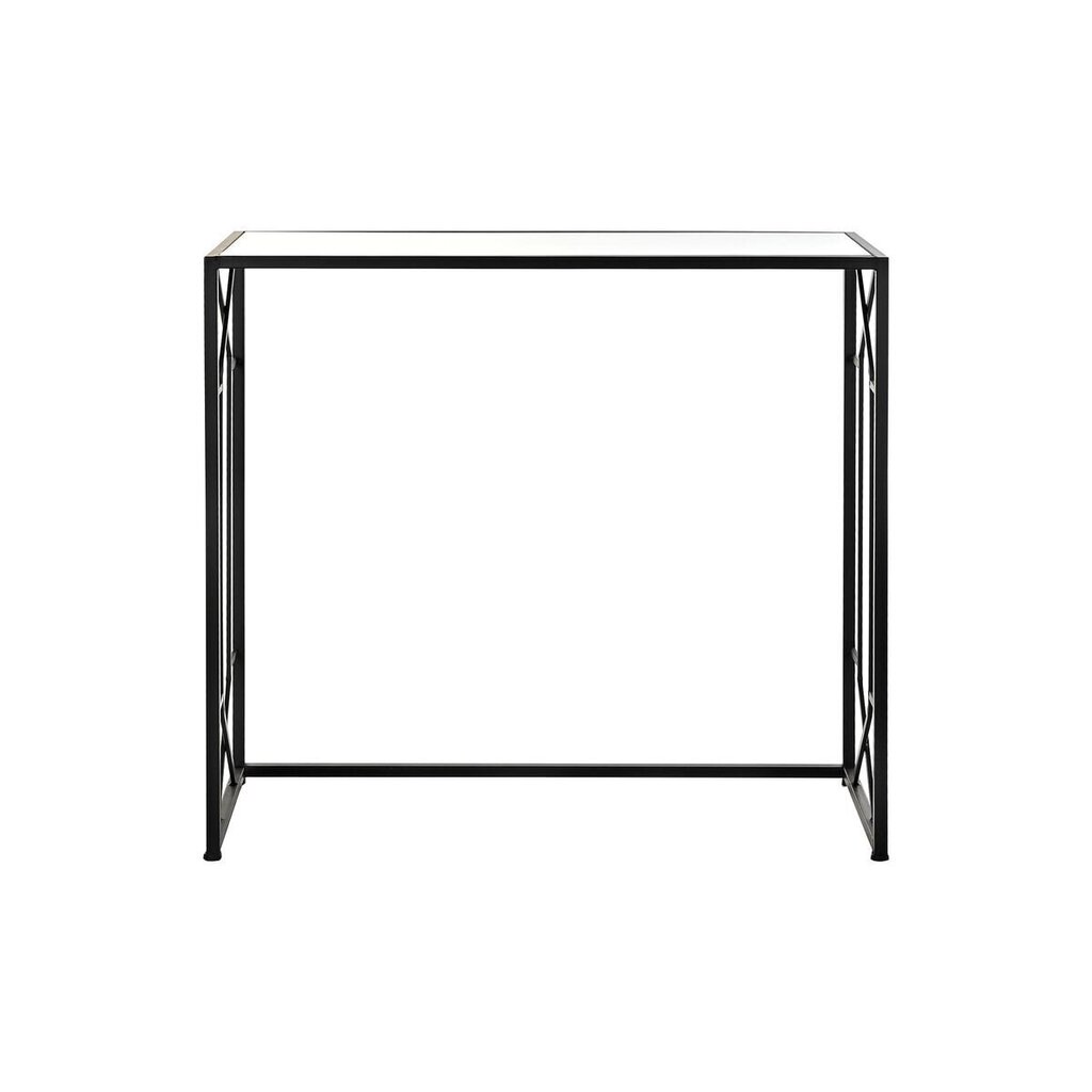 Sivupöytä DKD Home Decor Kristalli Musta Metalli (82 x 32 x 76 cm) (2 osaa) hinta ja tiedot | Sivupöydät | hobbyhall.fi