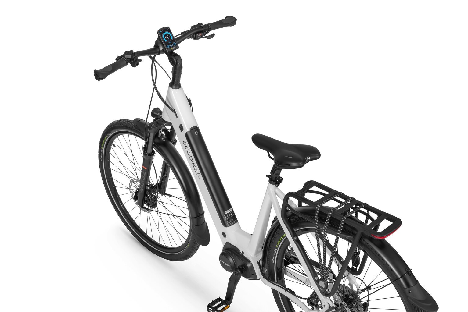 Sähköpyörä Ecobike LX300 2024, 19", 14 AH 48V, valkoinen hinta ja tiedot | Sähköpyörät | hobbyhall.fi
