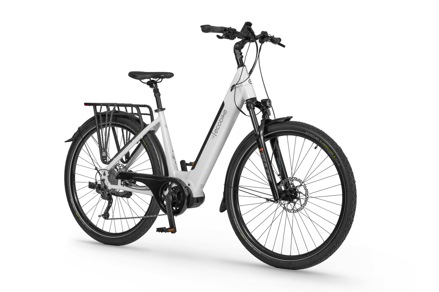 Sähköpyörä Ecobike LX300 2024, 19", 14 AH 48V, valkoinen hinta ja tiedot | Sähköpyörät | hobbyhall.fi