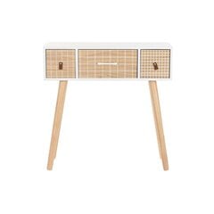 Sivupöytä DKD Home Decor Luonnollinen Valkoinen Paolownia wood (80 x 32 x 80 cm) hinta ja tiedot | Sivupöydät | hobbyhall.fi