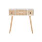 Sivupöytä DKD Home Decor Luonnollinen Valkoinen Paolownia wood (80 x 32 x 80 cm) hinta ja tiedot | Sivupöydät | hobbyhall.fi