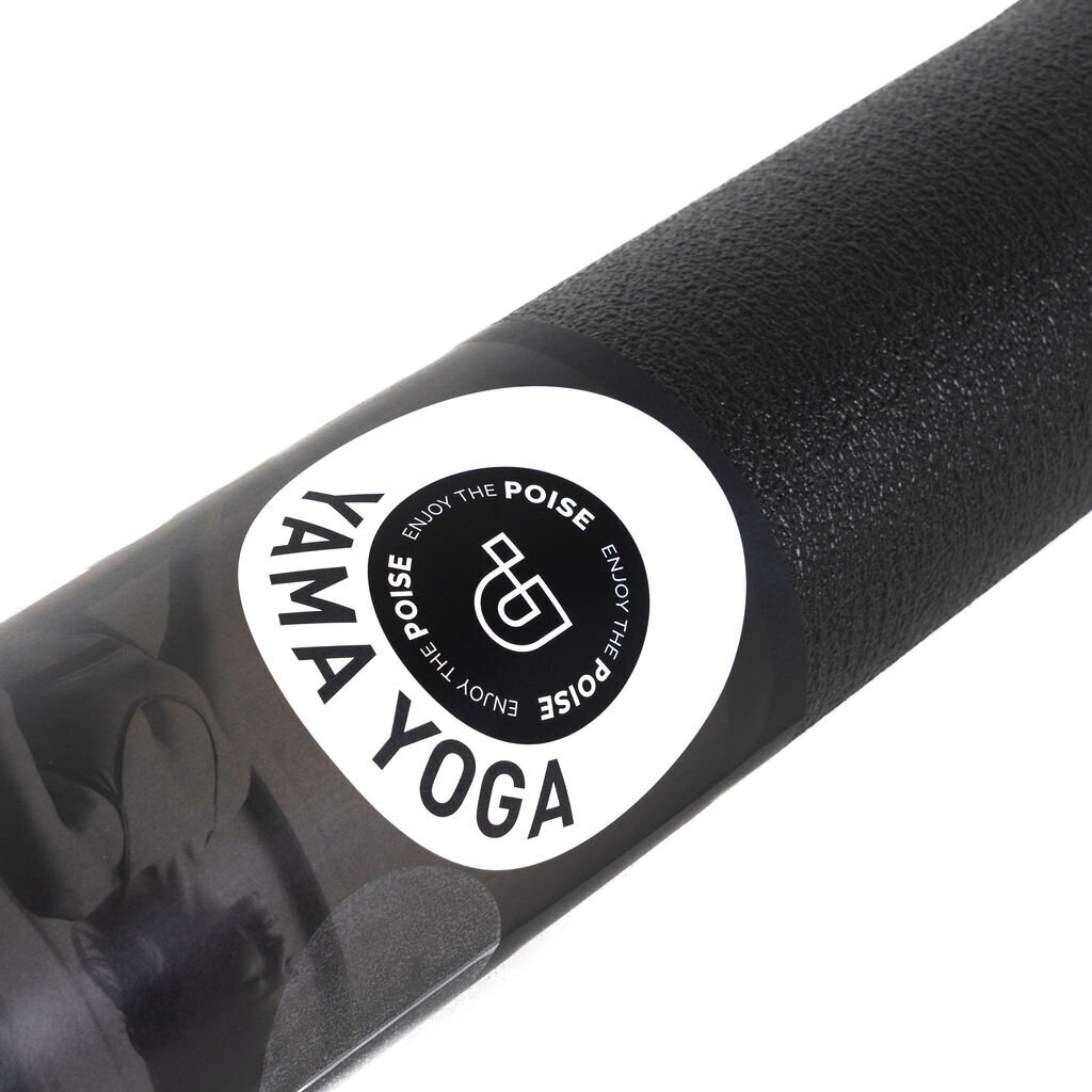 Joogamatto Poise Yama Yoga, 180x65x0,4 cm, musta hinta ja tiedot | Joogamatot | hobbyhall.fi