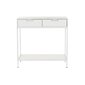 Sivupöytä DKD Home Decor Metalli MDF Valkoinen (80 x 35 x 81 cm) hinta ja tiedot | Sivupöydät | hobbyhall.fi