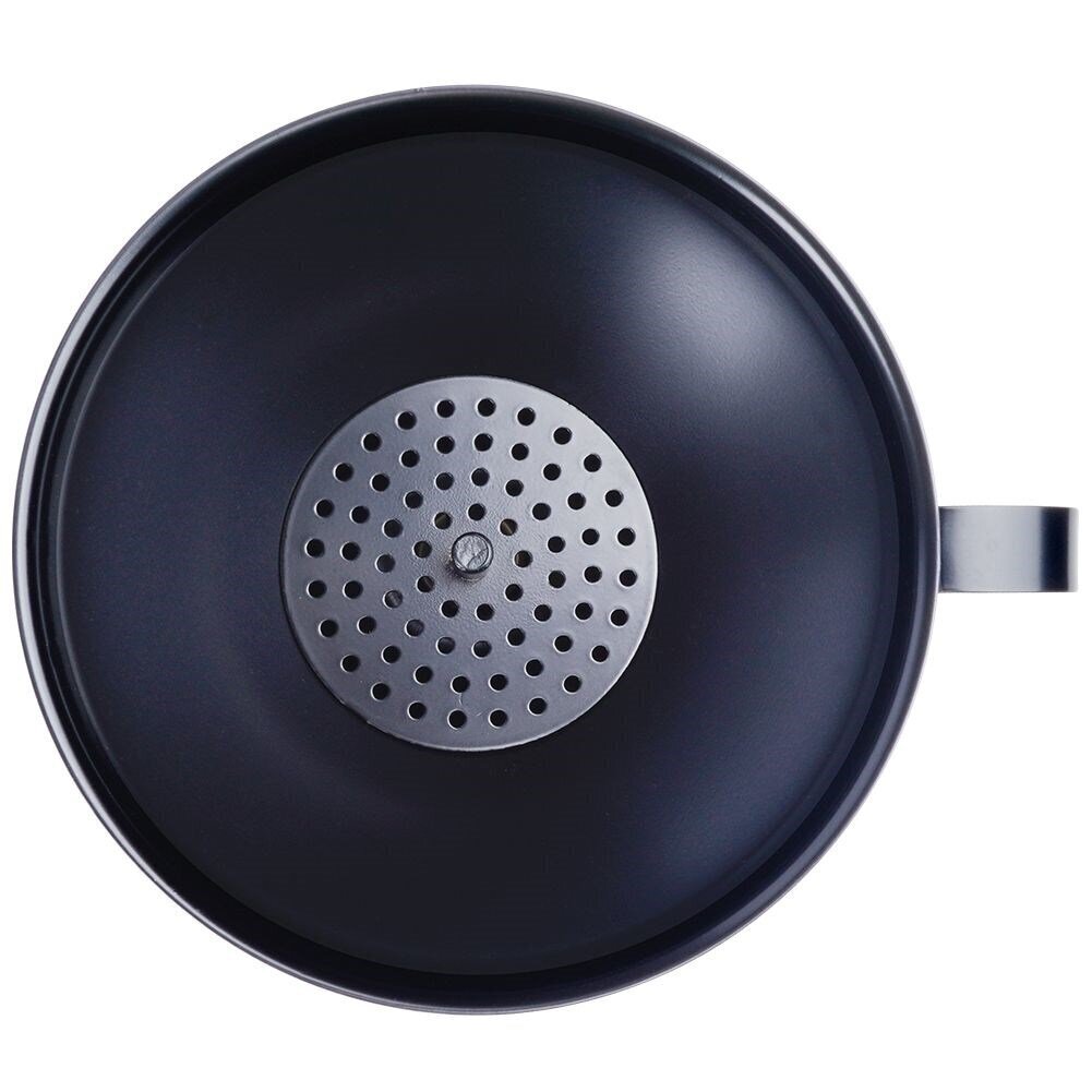 mustasta teräksestä valmistettu suppilo siivilällä 10,5 cm hinta ja tiedot | Keittiövälineet | hobbyhall.fi