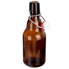 lasipullo puristimella, 340 ml hinta ja tiedot | Lasit, mukit ja kannut | hobbyhall.fi