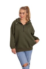 Khaki pusero naisille Kesi 21807-53711-Universaali hinta ja tiedot | Naisten hupparit, collegepaidat ja villapaidat | hobbyhall.fi