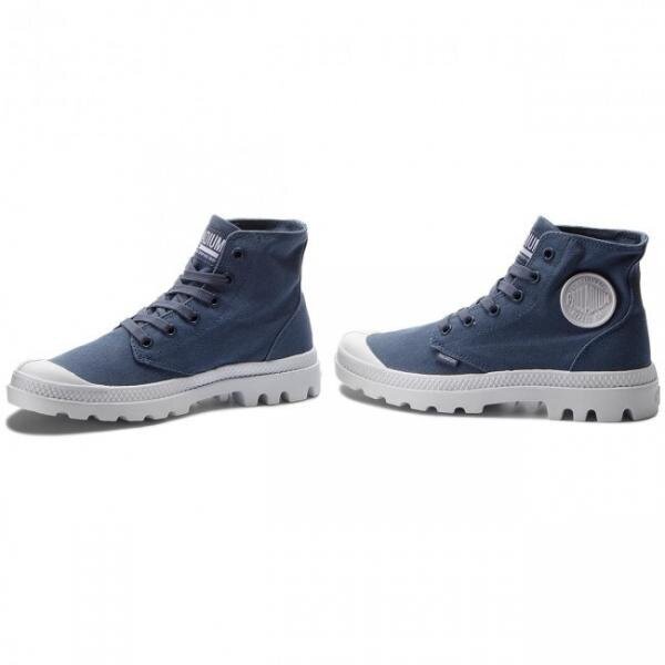 Kengät Palladium Pampa Hi Blanc / Vintage Indigo hinta ja tiedot | Naisten saappaat | hobbyhall.fi