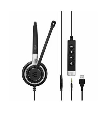 EPOS SENNHEISER SC 665 USB LANKAINEN BINAURAALINEN KUULOKE, 3,5 MM, USB, PUHELINOHJAUS MS hinta ja tiedot | Kuulokkeet | hobbyhall.fi