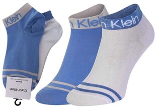 Calvin Klein naisten sukat, 2 paria, valkoinen 701218775 004 39761 37-41 hinta ja tiedot | Naisten sukat | hobbyhall.fi