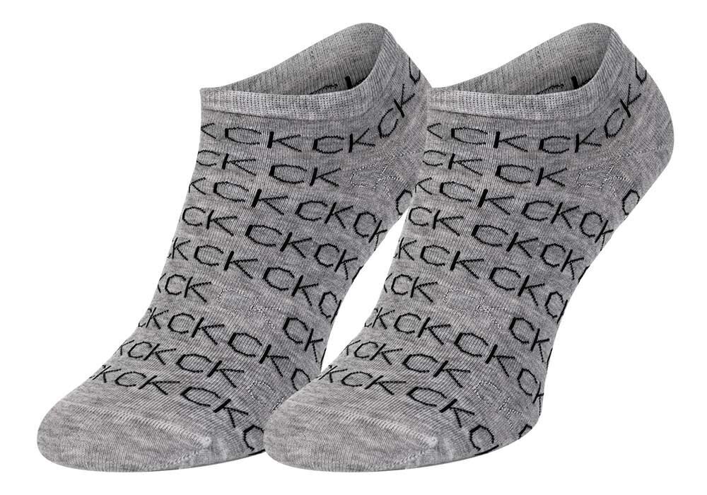 Ck women sneaker 2p all over l Calvin Klein miehet grey 701218779003 hinta ja tiedot | Naisten sukat | hobbyhall.fi