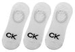 Ck men footie high cut 3p logo Calvin Klein miehet white 701218723002 hinta ja tiedot | Miesten sukat | hobbyhall.fi