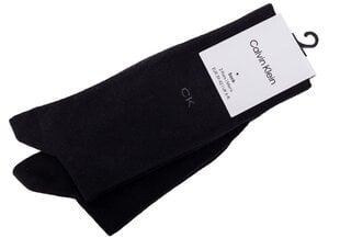 Calvin Klein ck men sock 2p Calvin Klein miehet black 100001876001 hinta ja tiedot | Miesten sukat | hobbyhall.fi