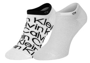 Ck men sneaker 2p all over pri Calvin Klein miehet white 701218714002 hinta ja tiedot | Miesten sukat | hobbyhall.fi