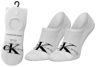 Calvin Klein Naisten sukat, 1 pari, valkoinen 100001869 001 40970 hinta ja tiedot | Miesten sukat | hobbyhall.fi
